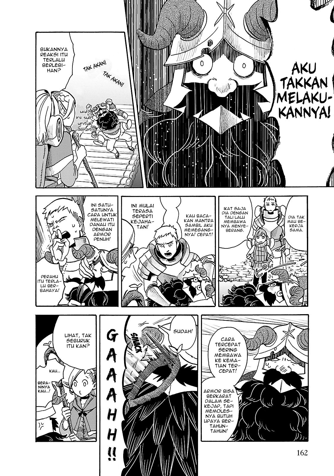 Halaman 7 dari Dungeon Meshi Chapter 14