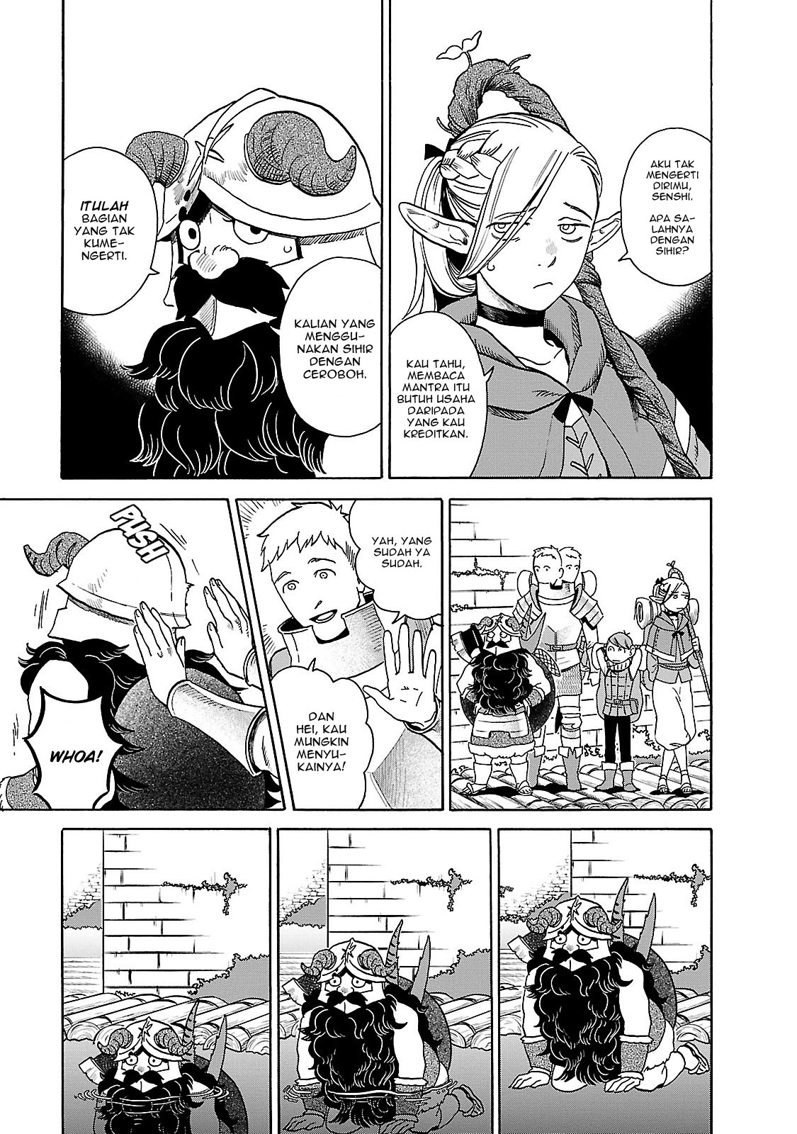 Halaman 8 dari Dungeon Meshi Chapter 14