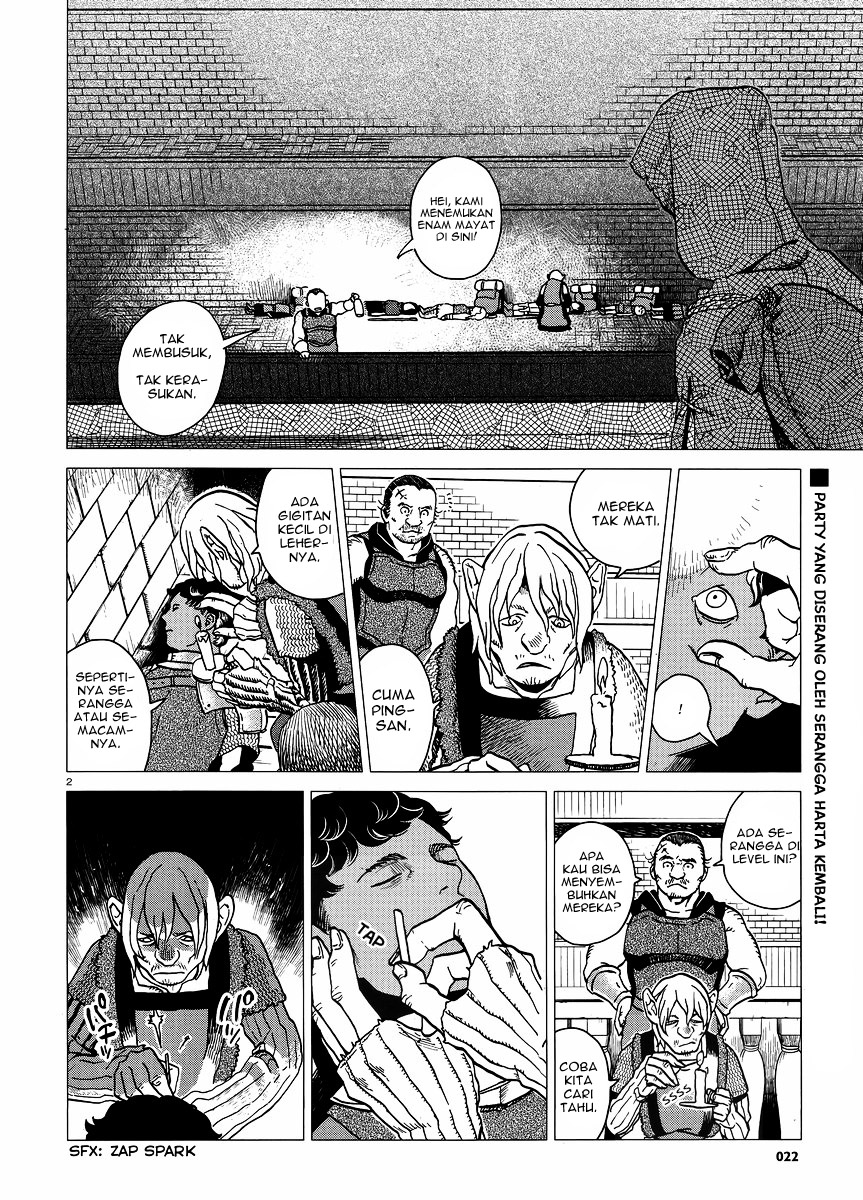 Halaman 3 dari Dungeon Meshi Chapter 15