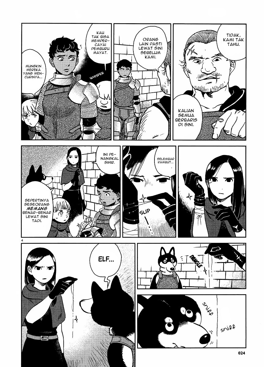 Halaman 5 dari Dungeon Meshi Chapter 15