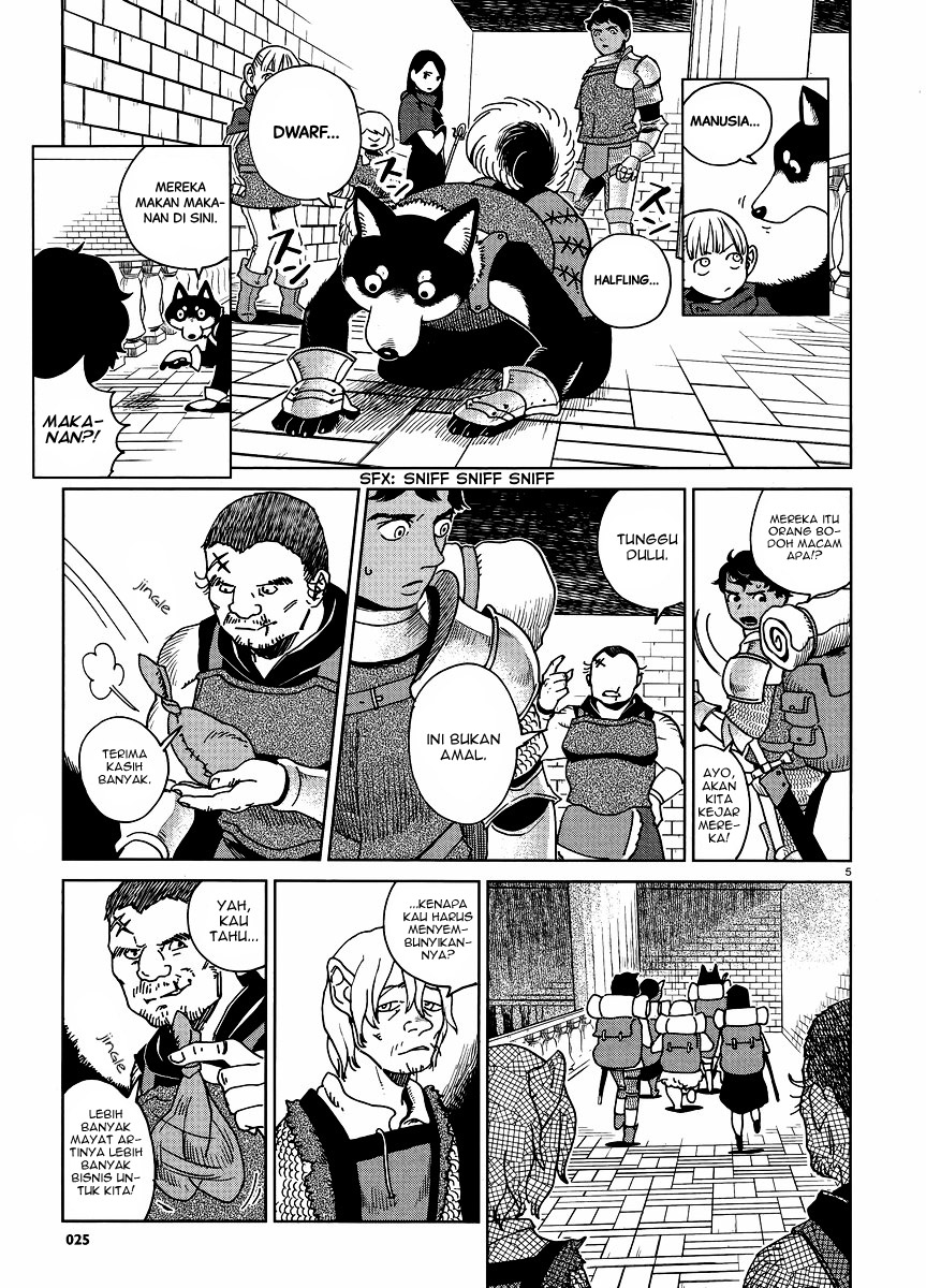 Halaman 6 dari Dungeon Meshi Chapter 15