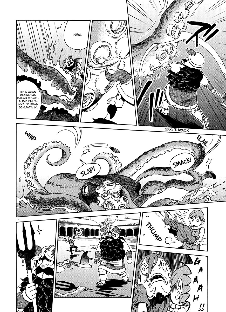 Halaman 15 dari Dungeon Meshi Chapter 16