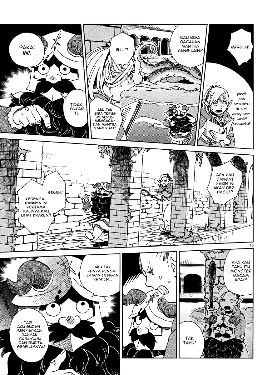 Halaman 16 dari Dungeon Meshi Chapter 16