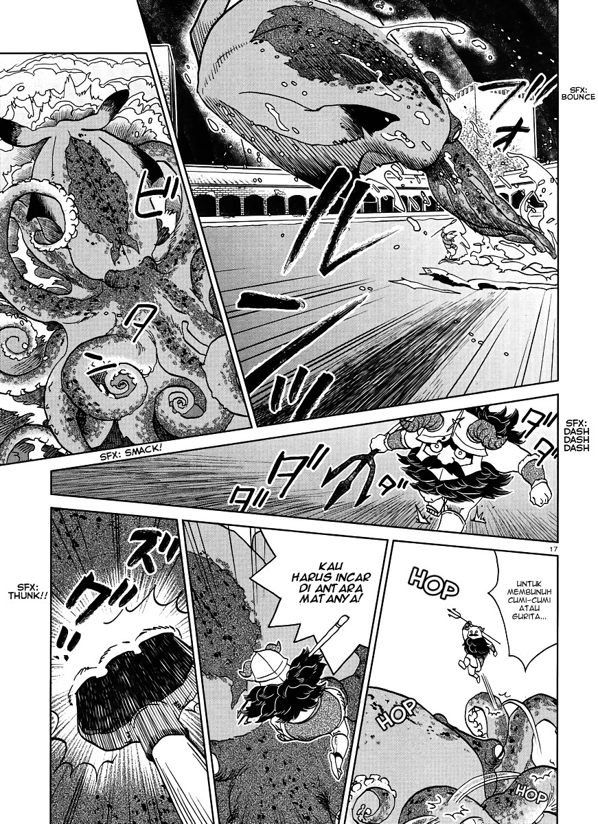 Halaman 18 dari Dungeon Meshi Chapter 16
