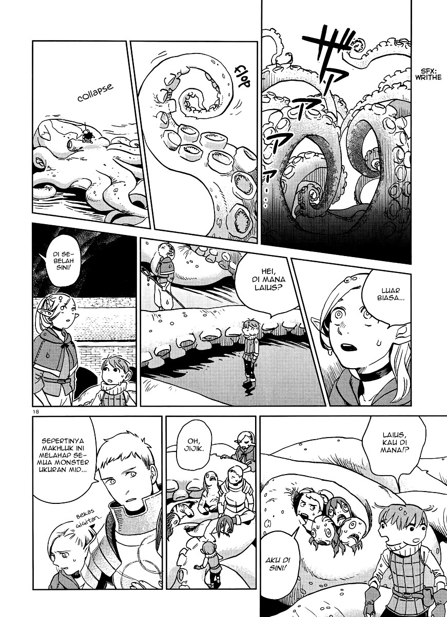Halaman 19 dari Dungeon Meshi Chapter 16