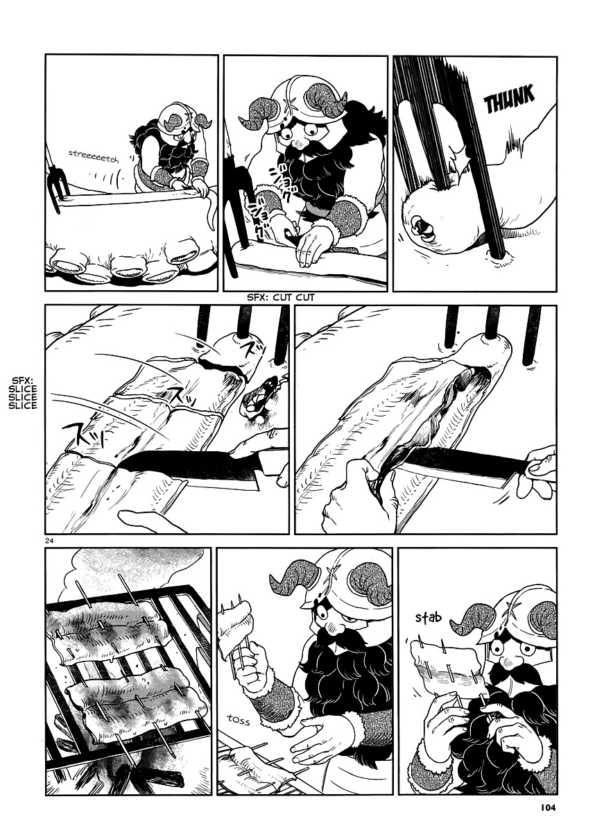 Halaman 25 dari Dungeon Meshi Chapter 16