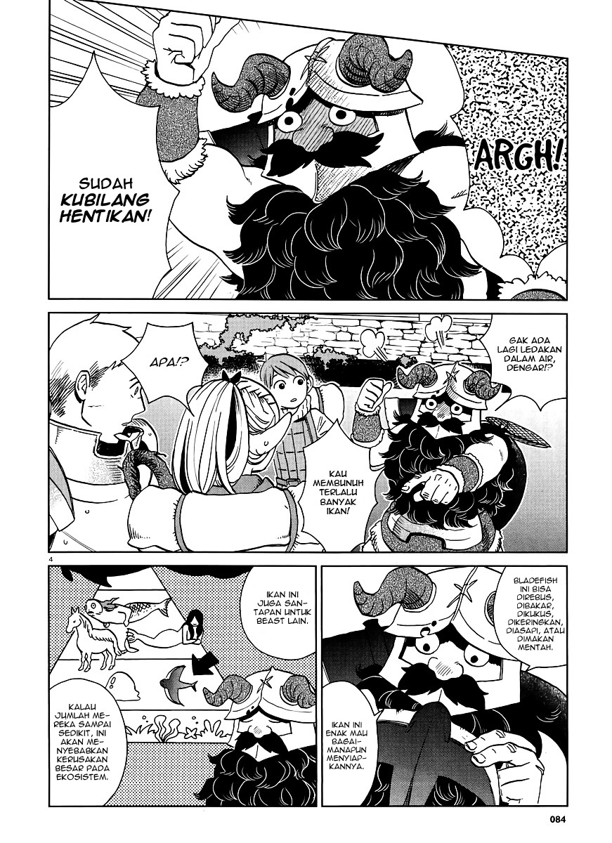 Halaman 5 dari Dungeon Meshi Chapter 16