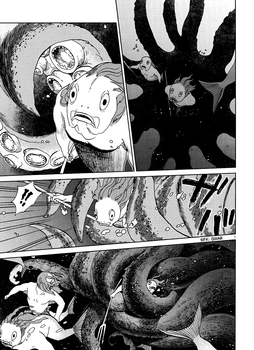 Halaman 8 dari Dungeon Meshi Chapter 16