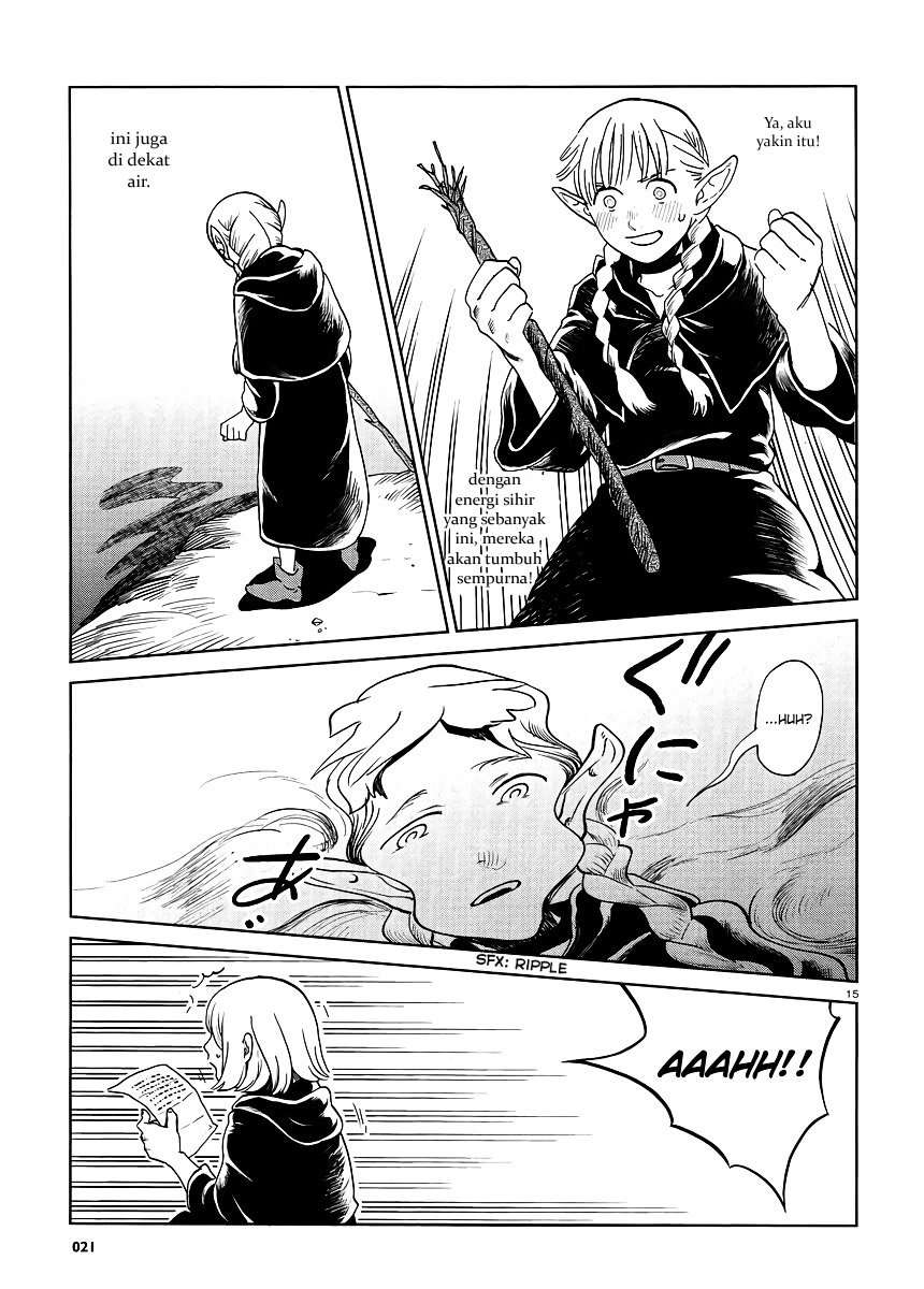 Halaman 16 dari Dungeon Meshi Chapter 17