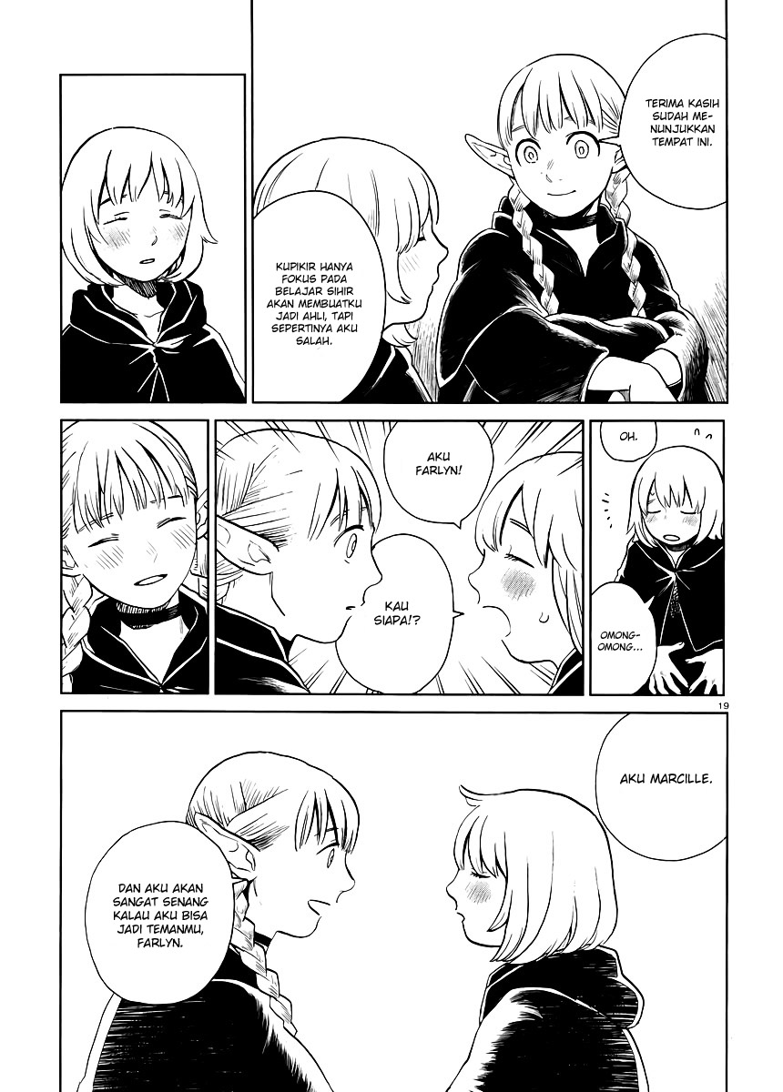 Halaman 20 dari Dungeon Meshi Chapter 17
