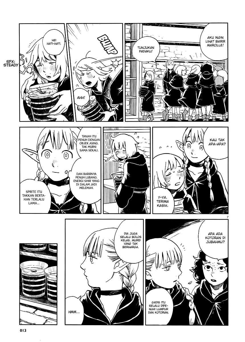 Halaman 8 dari Dungeon Meshi Chapter 17