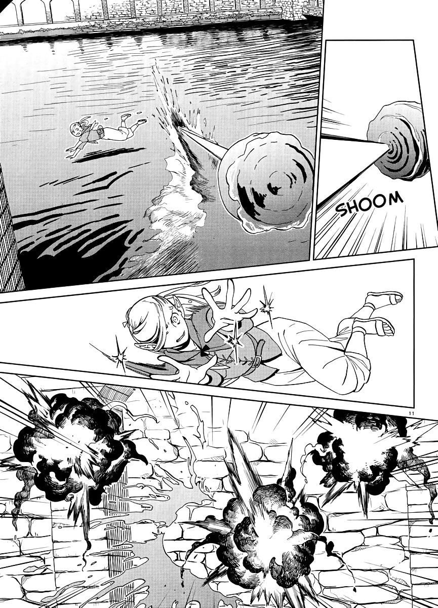 Halaman 12 dari Dungeon Meshi Chapter 18