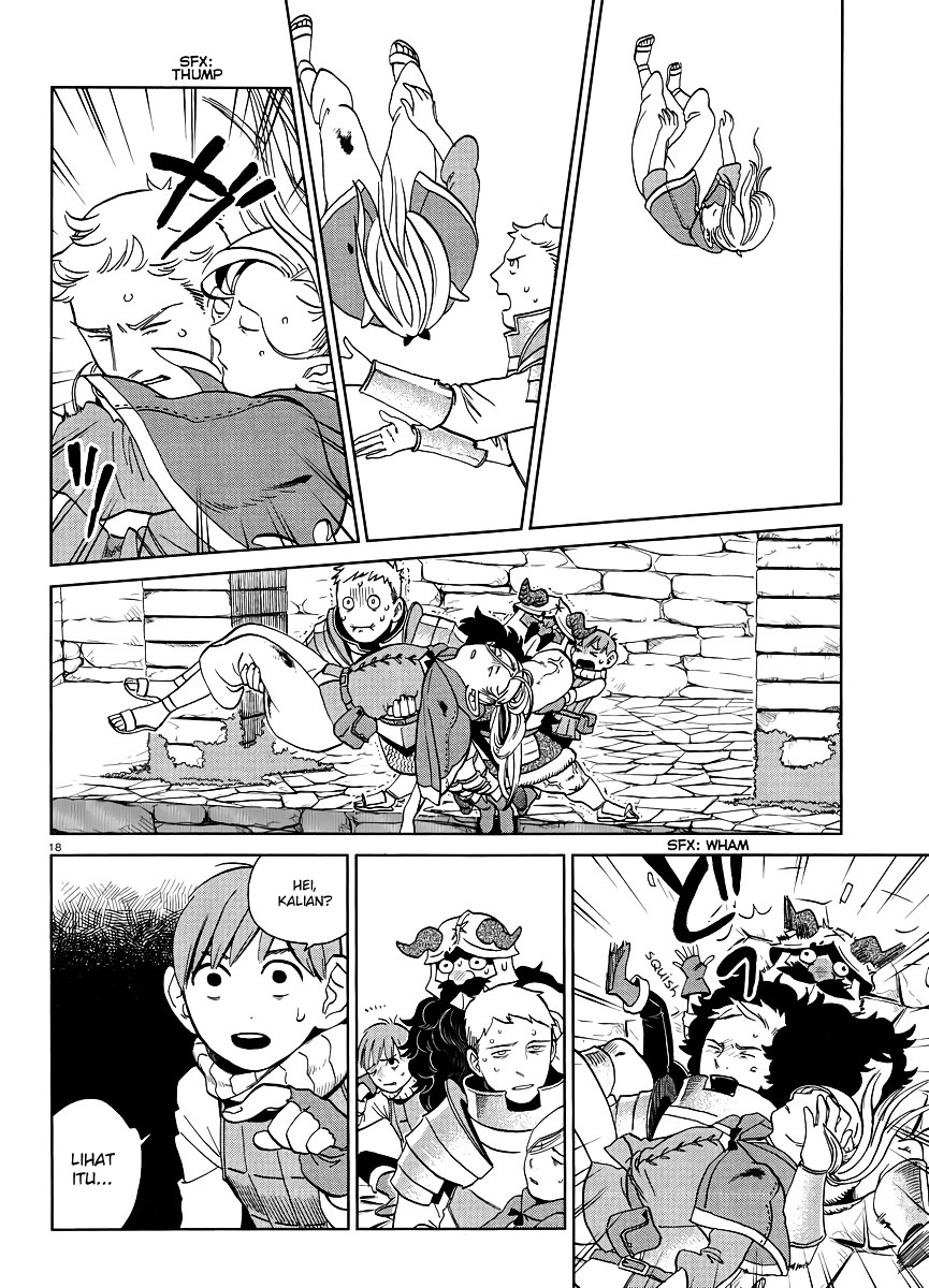 Halaman 19 dari Dungeon Meshi Chapter 18
