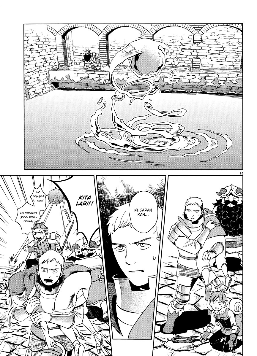 Halaman 20 dari Dungeon Meshi Chapter 18