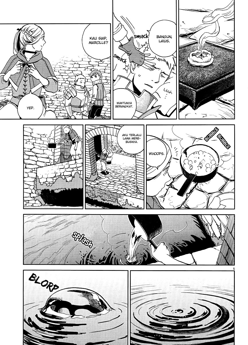 Halaman 6 dari Dungeon Meshi Chapter 18