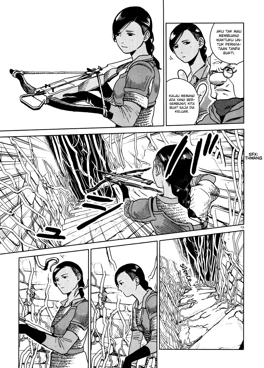 Halaman 16 dari Dungeon Meshi Chapter 19