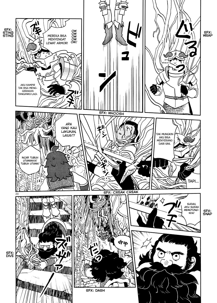 Halaman 21 dari Dungeon Meshi Chapter 19