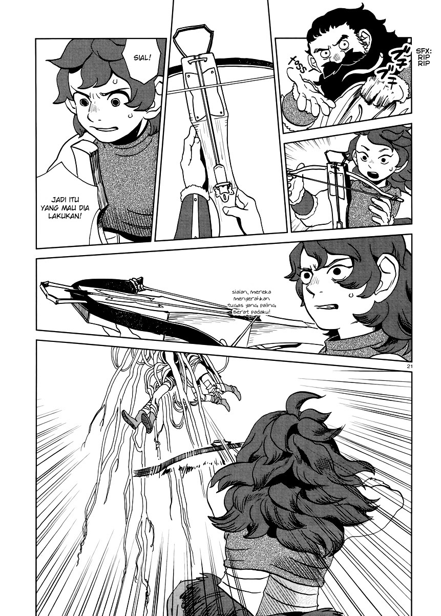Halaman 22 dari Dungeon Meshi Chapter 19