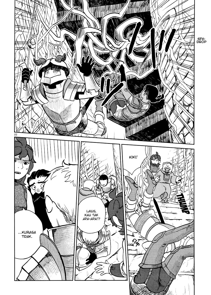 Halaman 23 dari Dungeon Meshi Chapter 19