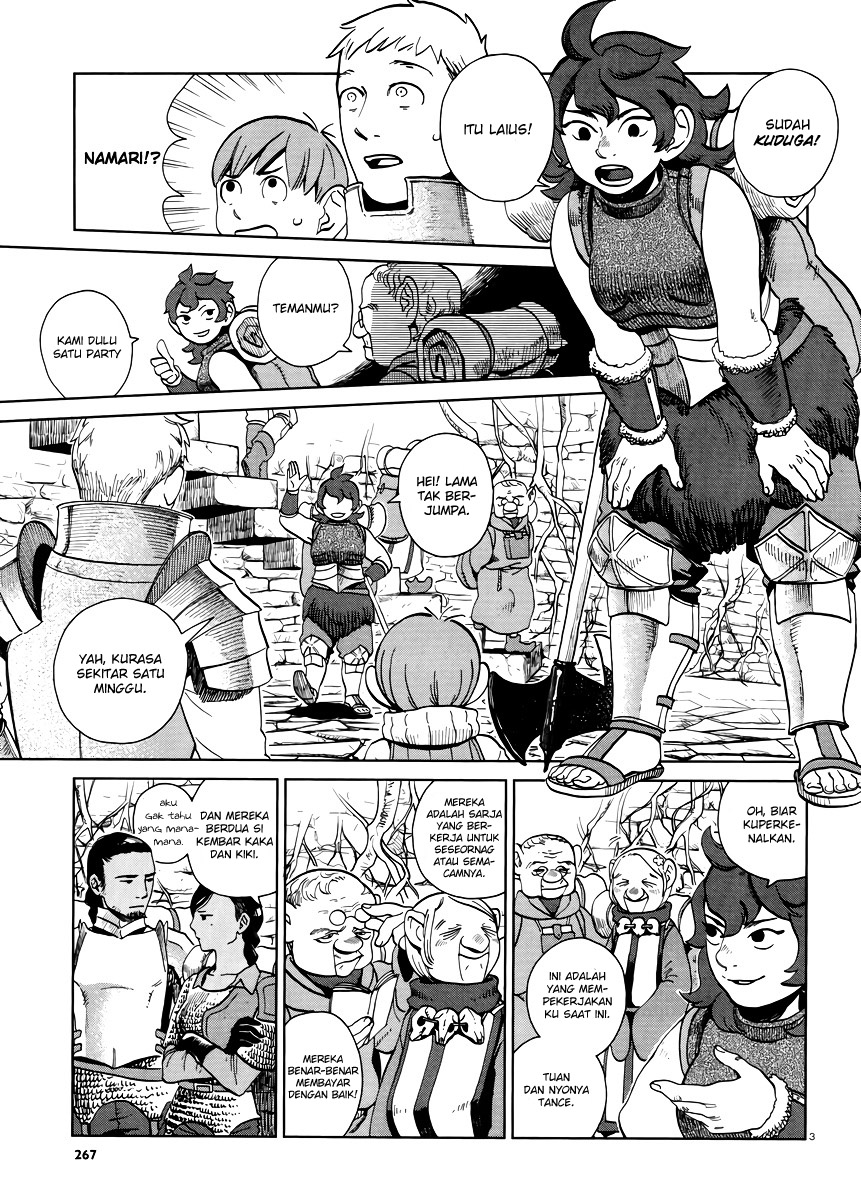 Halaman 4 dari Dungeon Meshi Chapter 19