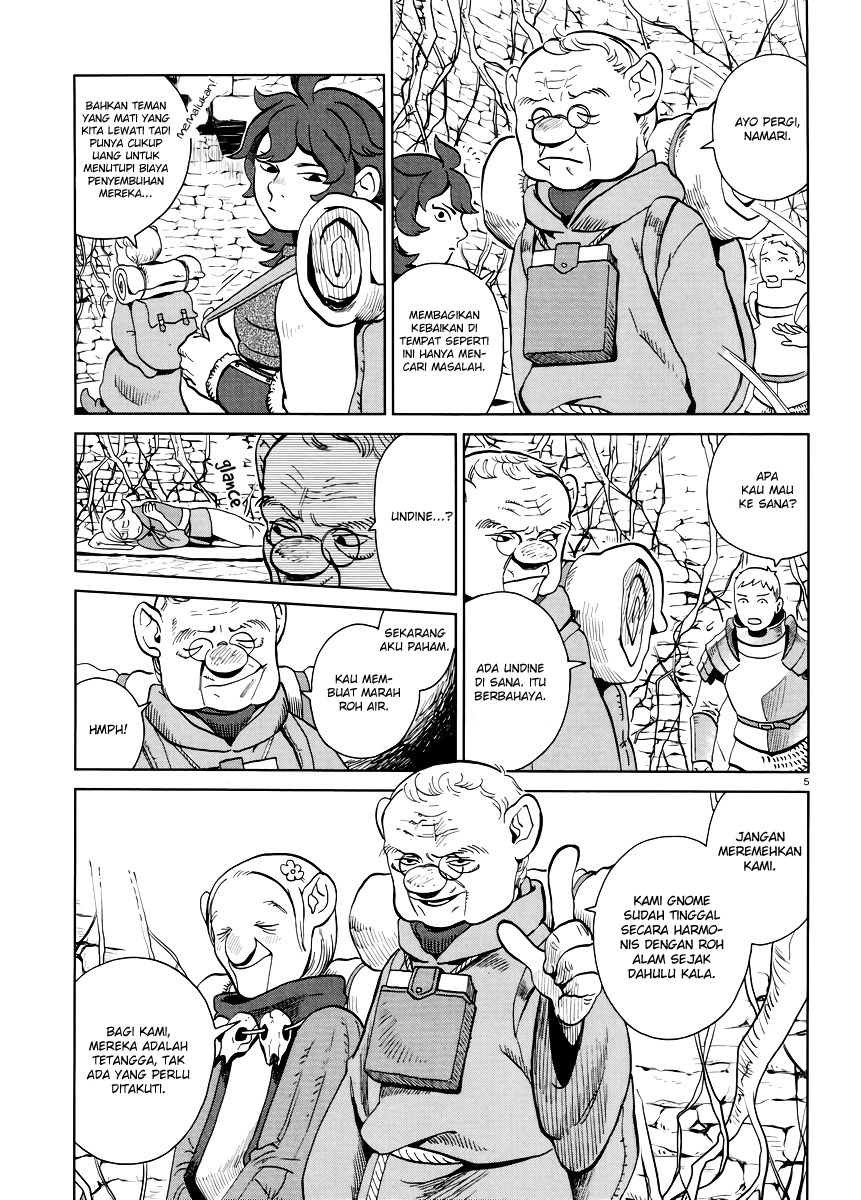 Halaman 6 dari Dungeon Meshi Chapter 19