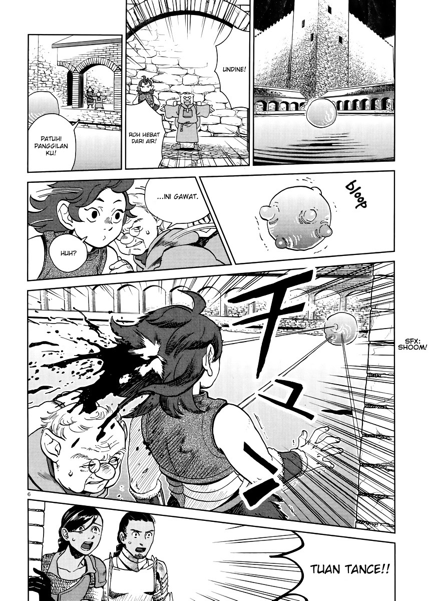 Halaman 7 dari Dungeon Meshi Chapter 19