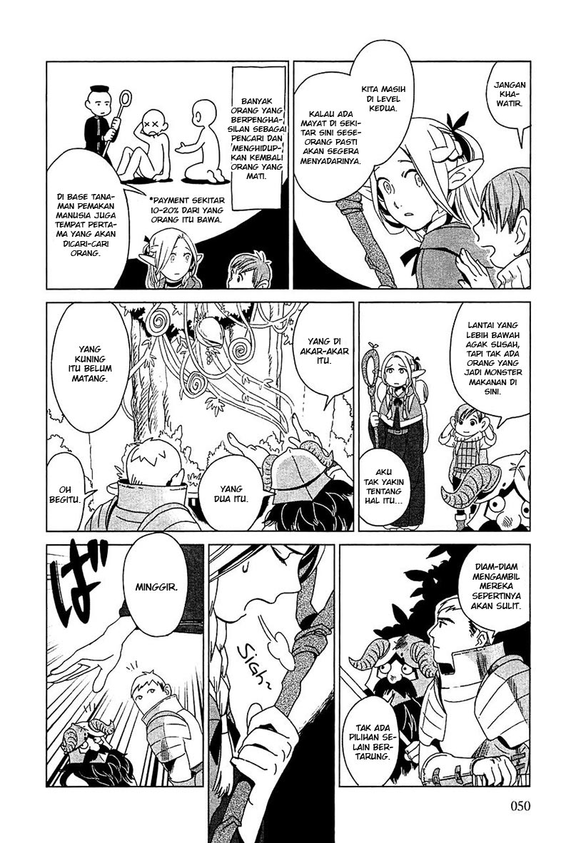 Halaman 11 dari Dungeon Meshi Chapter 2