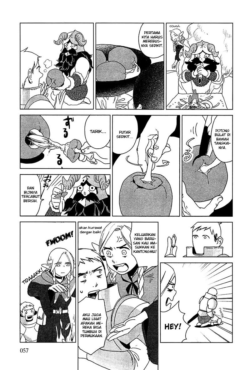 Halaman 18 dari Dungeon Meshi Chapter 2