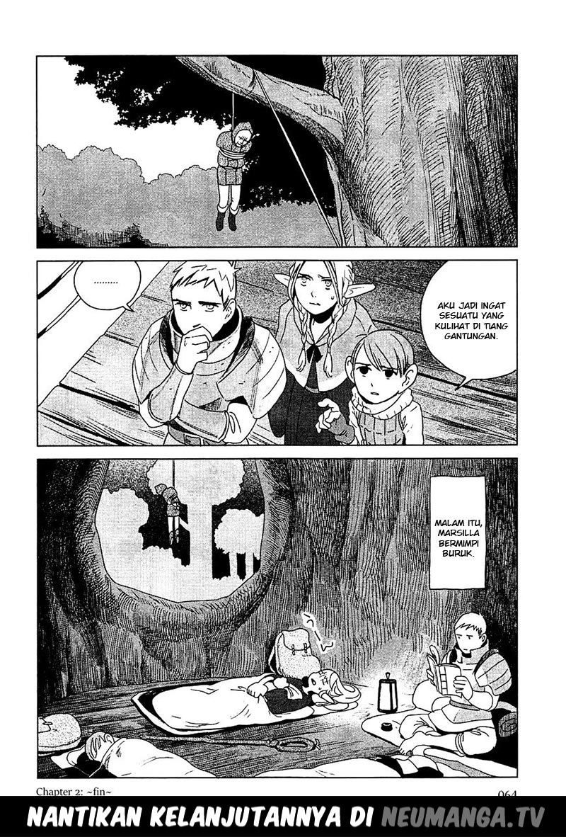 Halaman 25 dari Dungeon Meshi Chapter 2