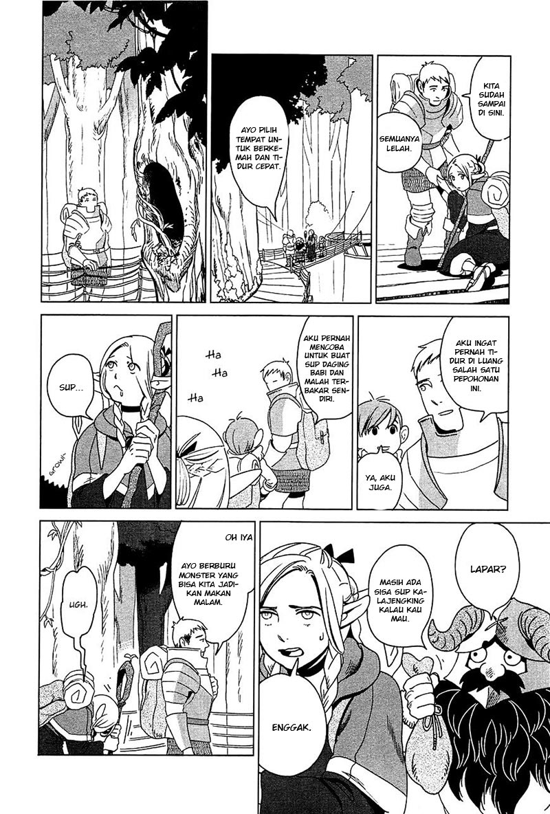 Halaman 5 dari Dungeon Meshi Chapter 2