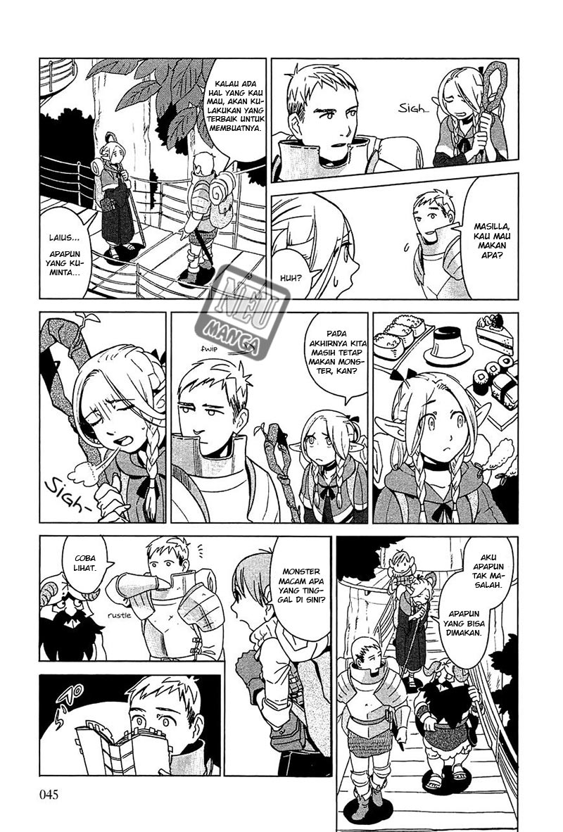 Halaman 6 dari Dungeon Meshi Chapter 2