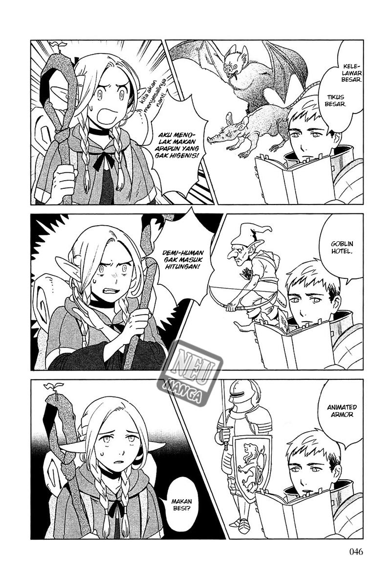 Halaman 7 dari Dungeon Meshi Chapter 2