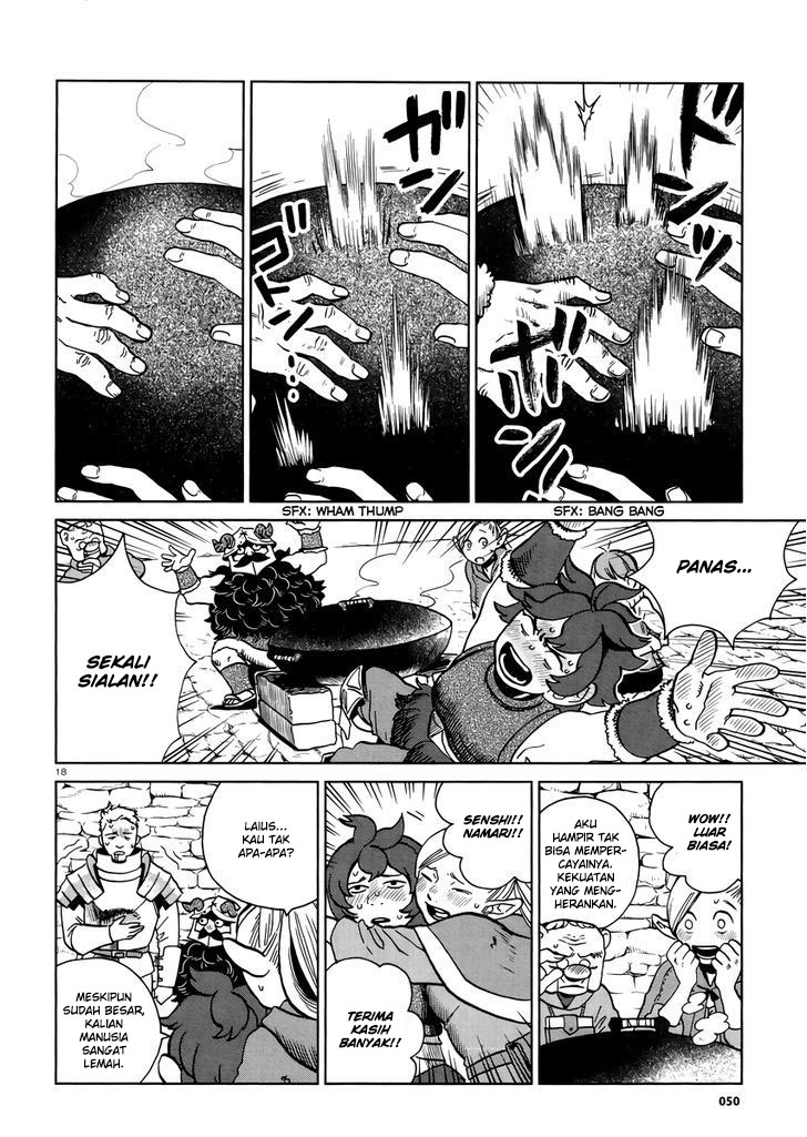 Halaman 20 dari Dungeon Meshi Chapter 20