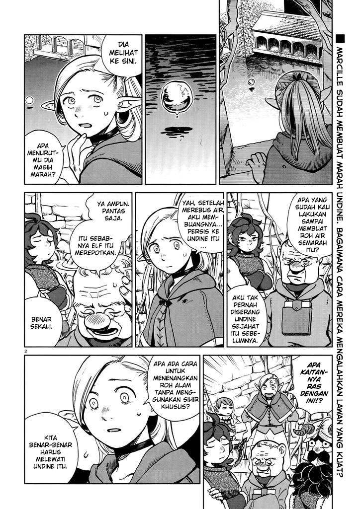Halaman 4 dari Dungeon Meshi Chapter 20