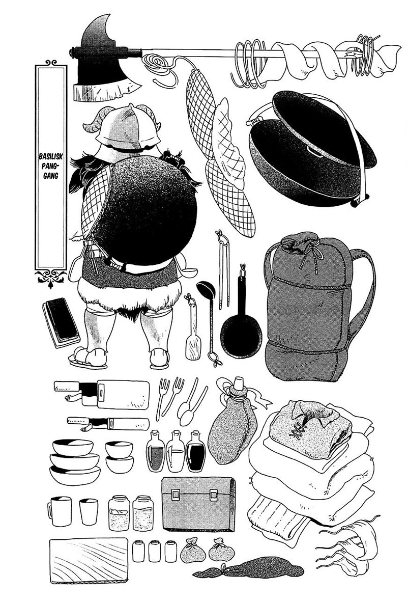 Halaman 2 dari Dungeon Meshi Chapter 3