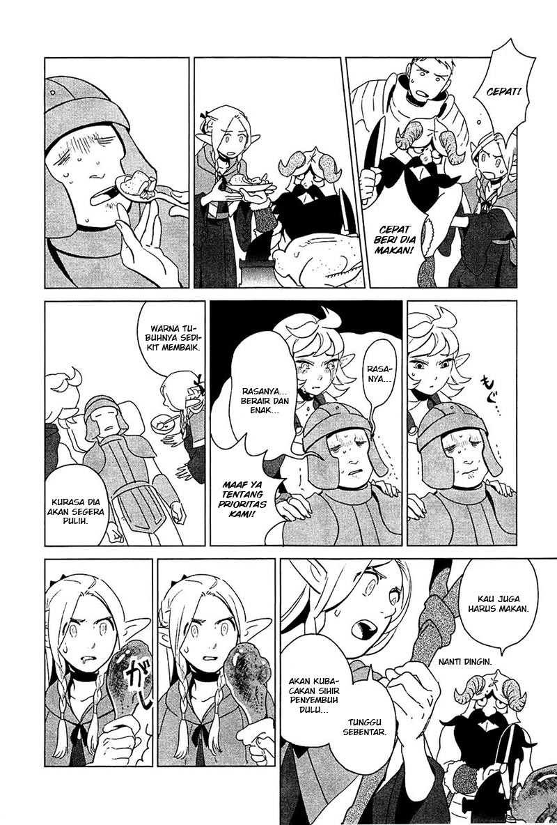 Halaman 21 dari Dungeon Meshi Chapter 3