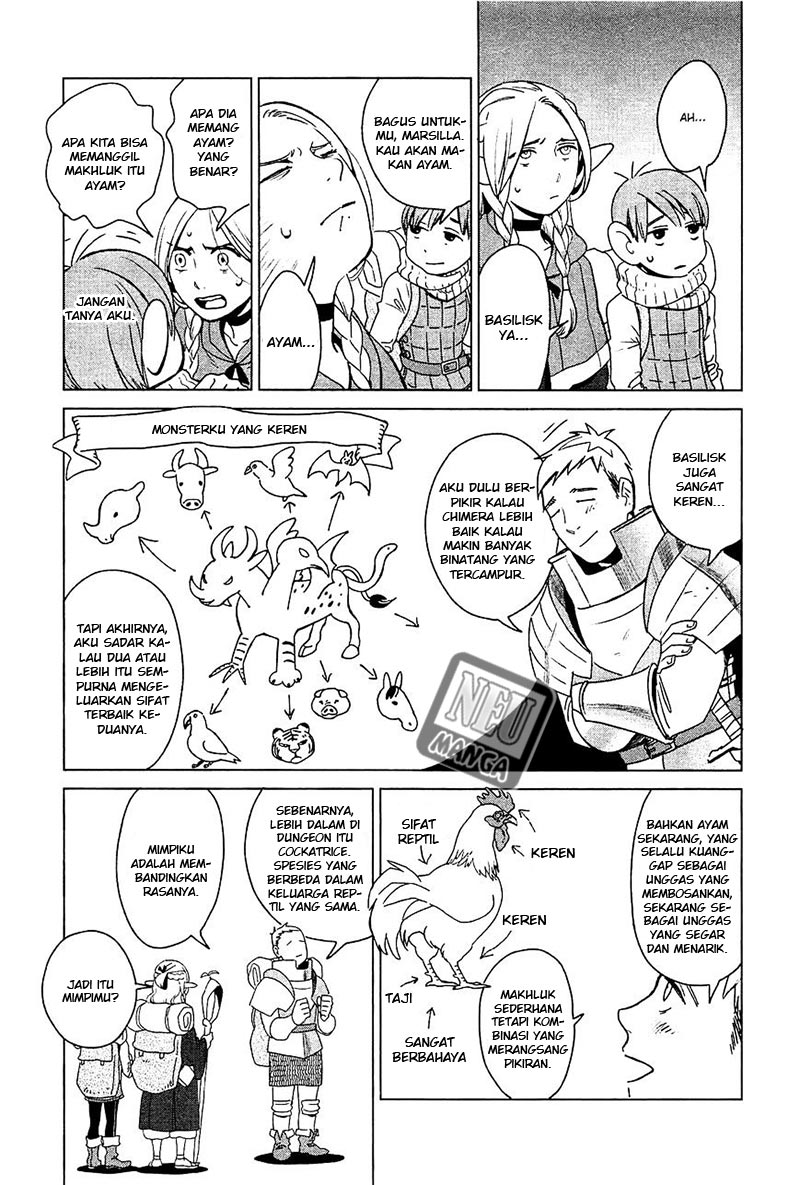 Halaman 8 dari Dungeon Meshi Chapter 3