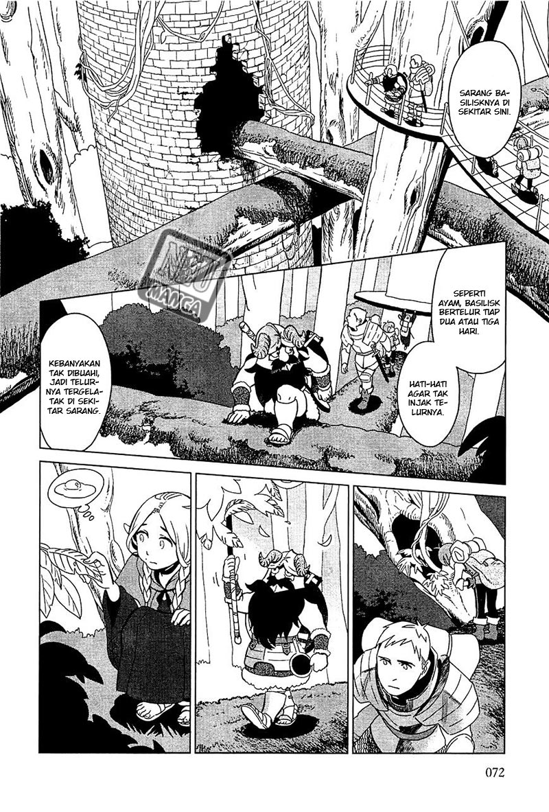Halaman 9 dari Dungeon Meshi Chapter 3