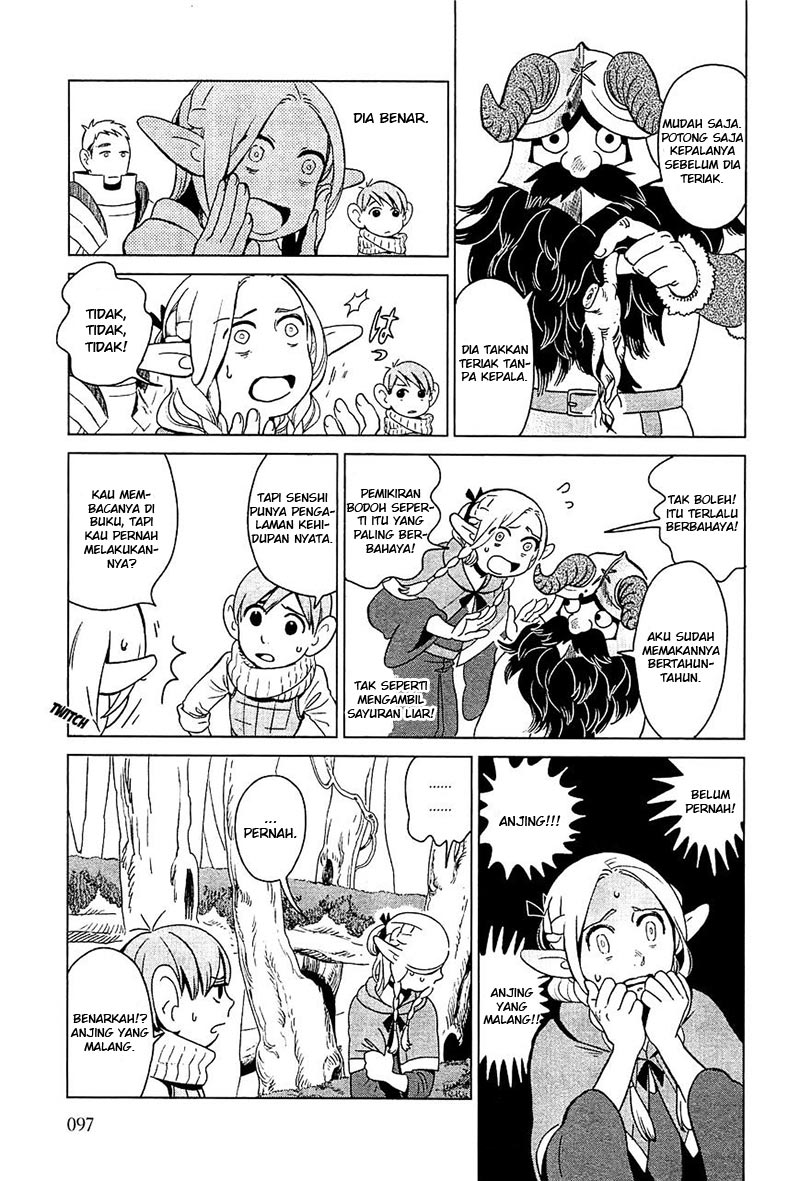 Halaman 10 dari Dungeon Meshi Chapter 4