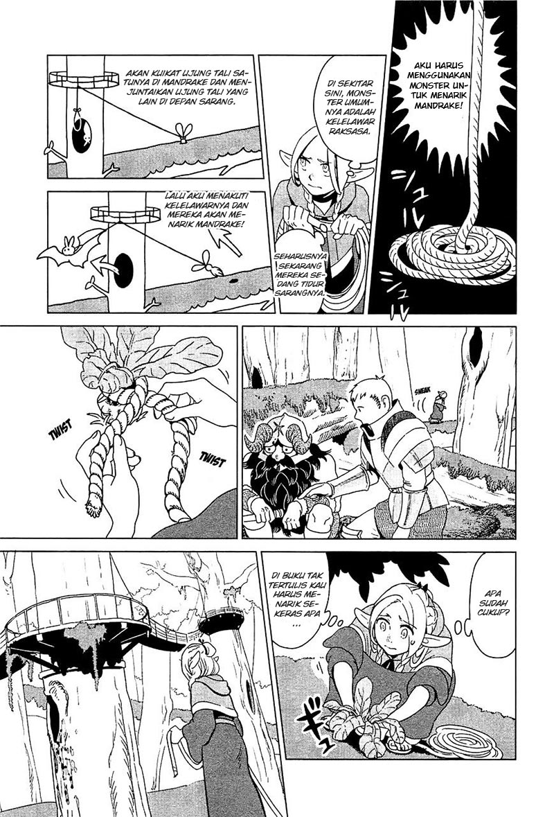 Halaman 12 dari Dungeon Meshi Chapter 4