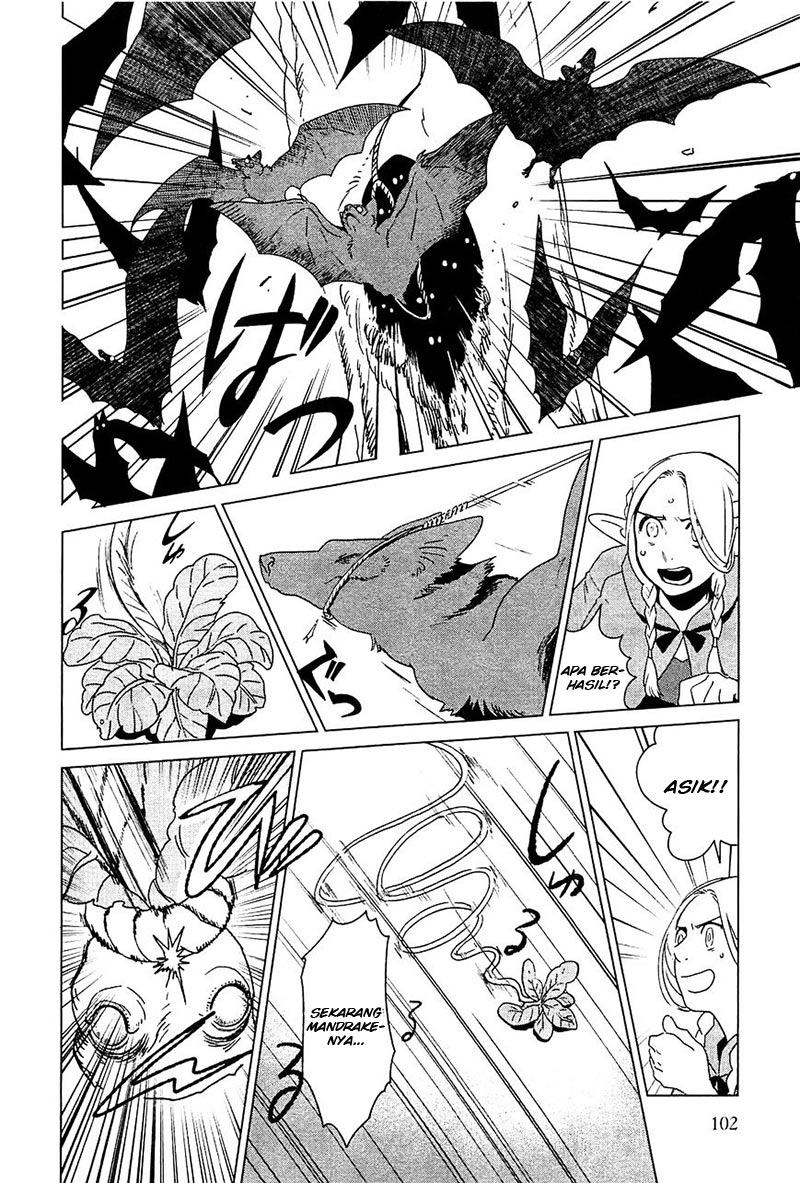 Halaman 15 dari Dungeon Meshi Chapter 4