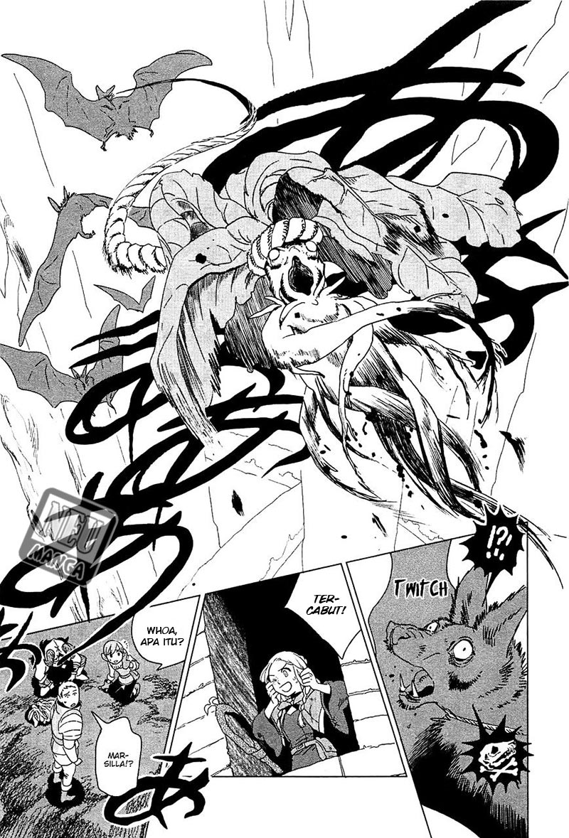 Halaman 16 dari Dungeon Meshi Chapter 4