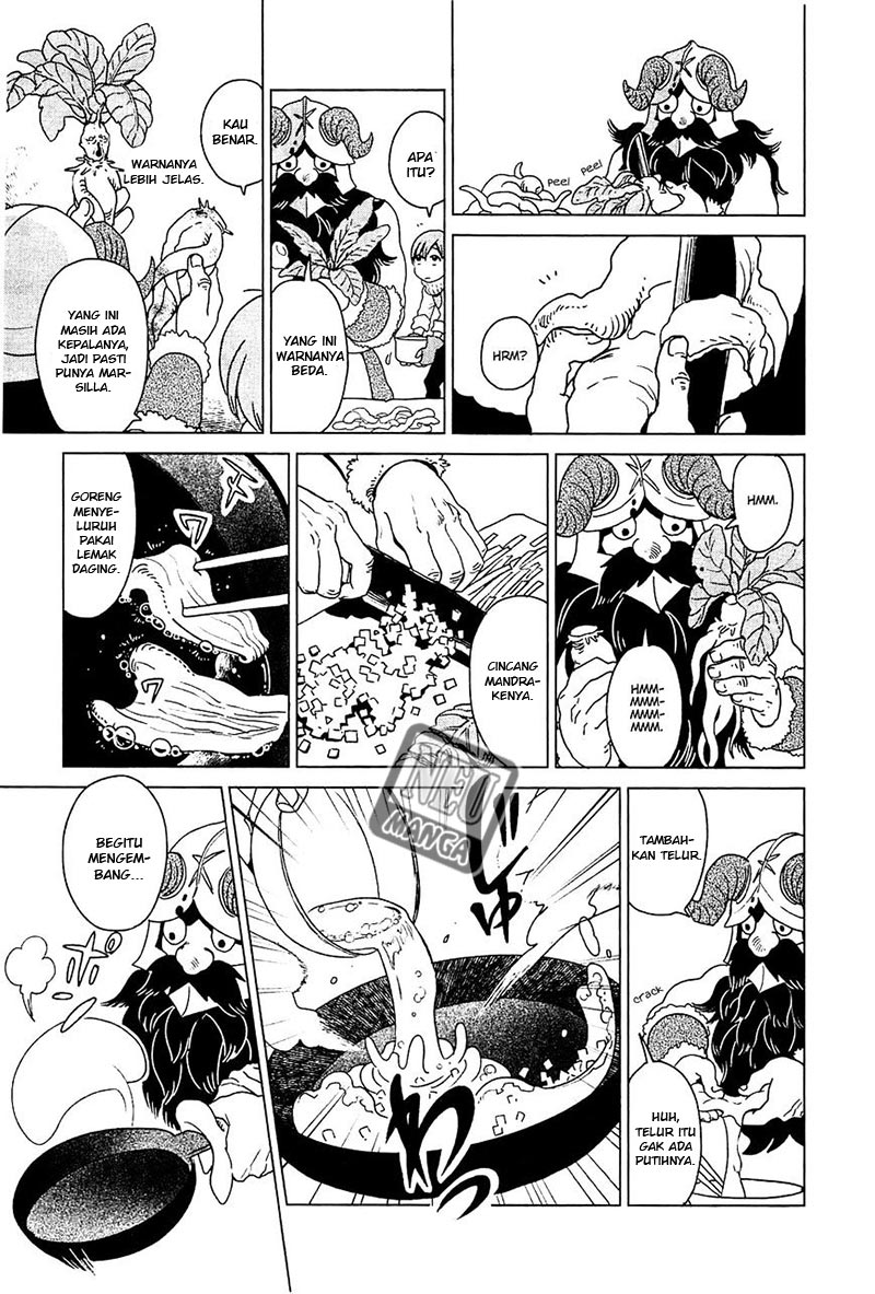 Halaman 22 dari Dungeon Meshi Chapter 4