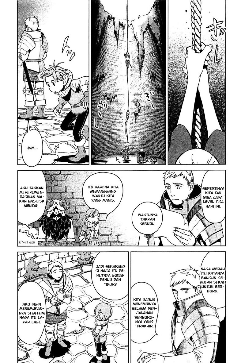 Halaman 3 dari Dungeon Meshi Chapter 4