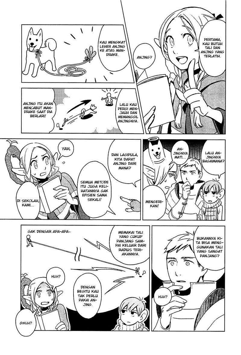 Halaman 8 dari Dungeon Meshi Chapter 4