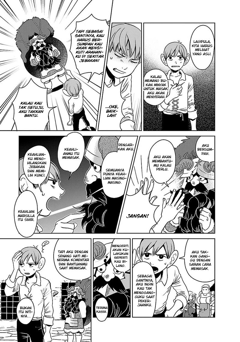 Halaman 10 dari Dungeon Meshi Chapter 5