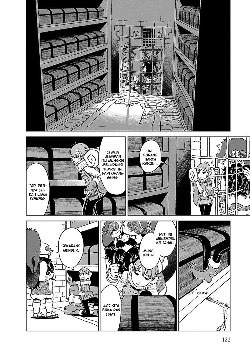 Halaman 11 dari Dungeon Meshi Chapter 5