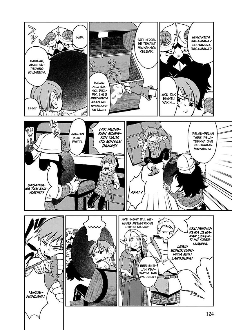 Halaman 13 dari Dungeon Meshi Chapter 5