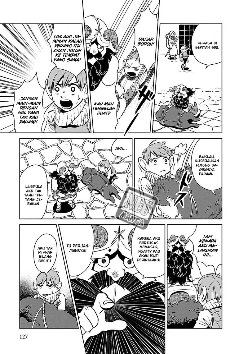 Halaman 16 dari Dungeon Meshi Chapter 5