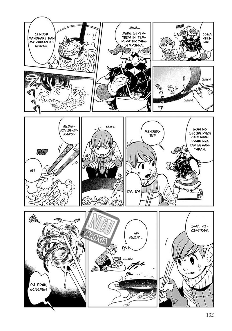 Halaman 21 dari Dungeon Meshi Chapter 5